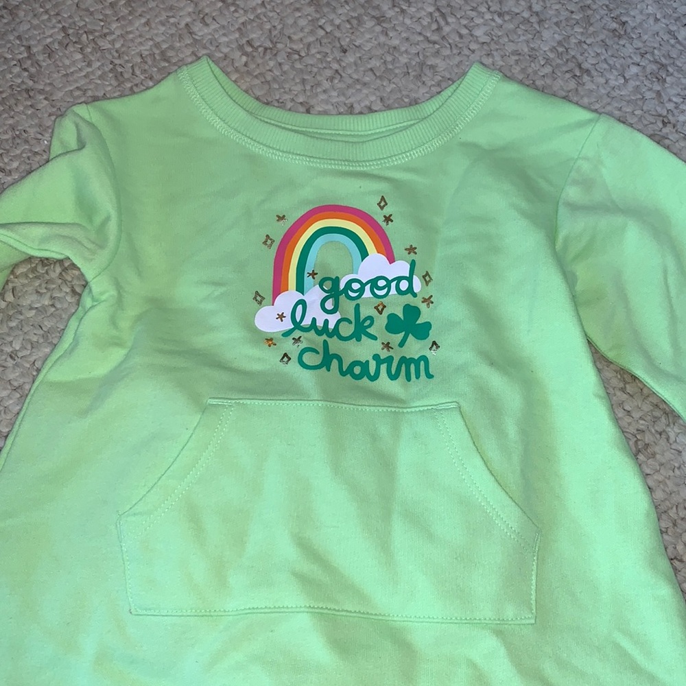 Cat & Jack St Patty’s Dress 18 M